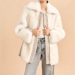 La Ligne - Cream Alpine Coat